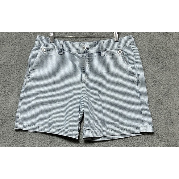 Polo Ralph Lauren Pants - Lauren Jeans Co Seersucker Shorts Womens Size 10 Polo Ralph Lauren Chore Shorts